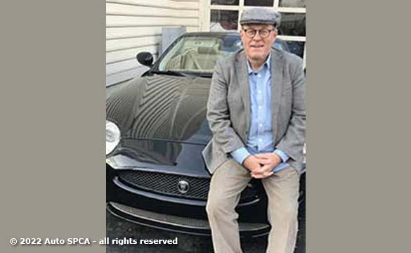 Me and my Jaguar ready for a nice day.