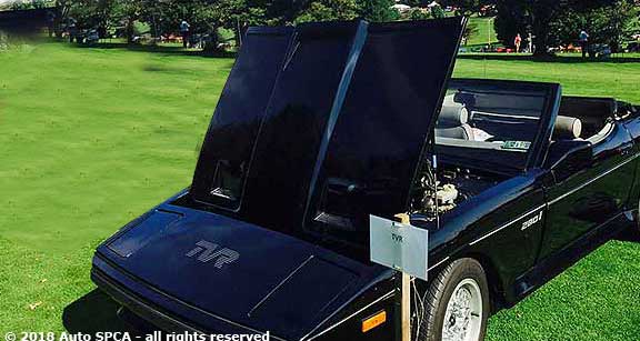 The TVR - a rare british gem.