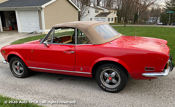 1972 Fiat 124 Spider
