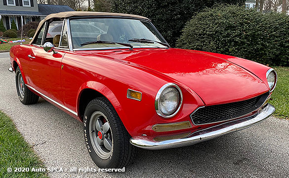 1972 Fiat 124 Spider