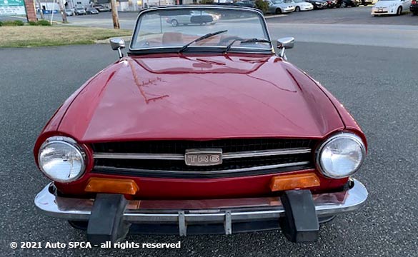 1974 Triumph TR6 Convertible Photograph