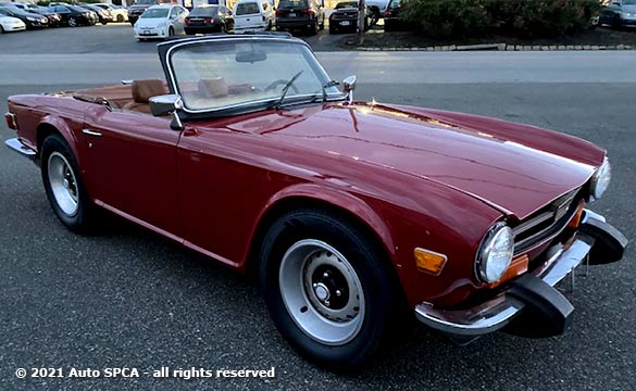 1974 Triumph TR6 Convertible Photograph