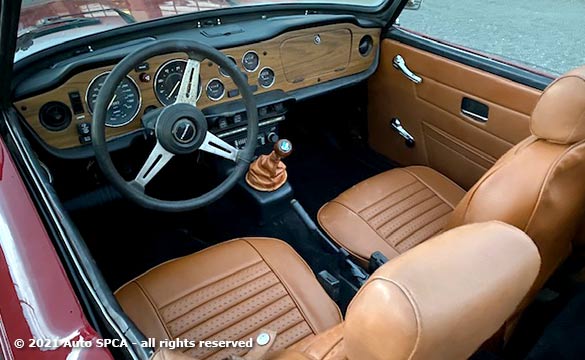 1974 Triumph TR6 Convertible Photograph