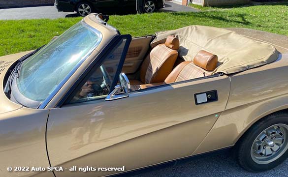 1979 triumph tr7 convertible