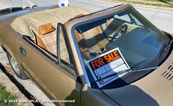 1979 triumph tr7 convertible