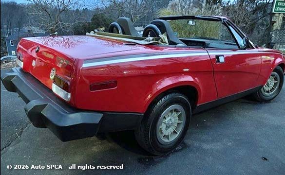 1981 Triumph TR7 Convertible Photograph