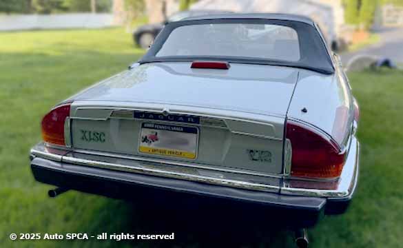 1988 Jaguar XJSC Photograph