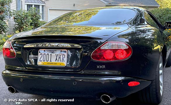 2001 Jag XKR Photograph