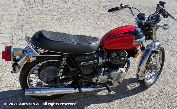 1974 Triumph Motorcycle